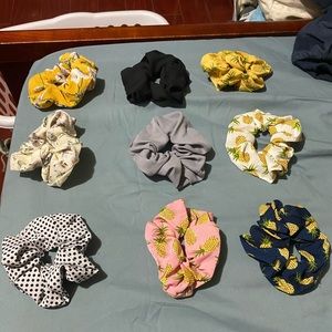 Hair scrunchies